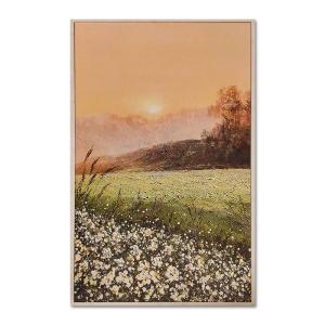 Quality Colorful Thick Texture Country Field Landscape Painting Pure Hand-painted Artwork for Home Hotel Coffee Bars and Office wholesale