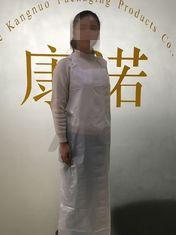 Quality 100% Virgin Disposable Plastic Aprons CE Certificate Customized Color And Size wholesale