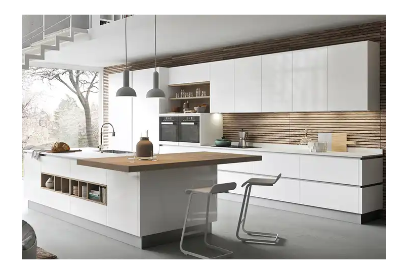 E1 Particleboard Modular Kitchen Cabinets Best Choice for Modern Kitchen Furniture