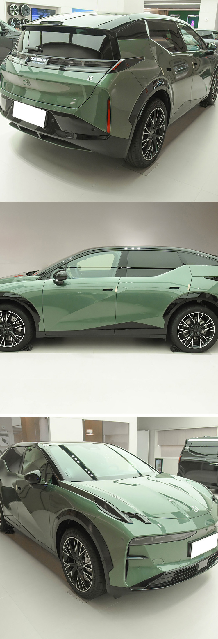 Zeekr X Electric Car Four Wheel Drive Compact SUV 315kw 512km Range Geely