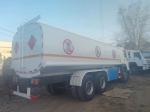 4-6L Engine Capacity 6X4 Carbon Steel Fuel Tanker Truck for Oil Gas Diesel 25000