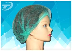 Quality Disposable non-woven clip cap 20 &quot; , single elastic , made from SPP fabric wholesale