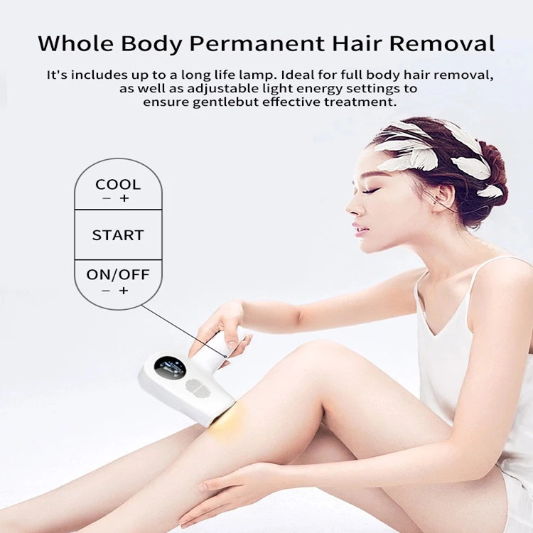 Skin Rejuvenation 50HZ CE 900nm Ice Cool IPL Hair Removal