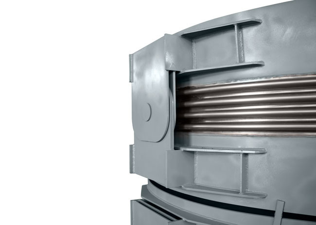 Stainless Steel Hinged Expansion Joint With Welding Ends Absorb Pressure Changes