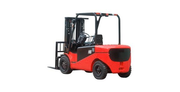 J Series Four Wheel Port Forklifts , Battery Operated Forklift 4.0 - 5.0 Ton No