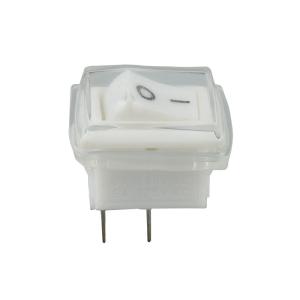 Quality Dust Proof Rocker Switch 2 Pins White Black T85 For Electric Equipment wholesale