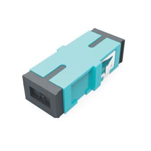 Quality Plastic SC UPC Multimode OM3 Fiber Optic Coupler wholesale