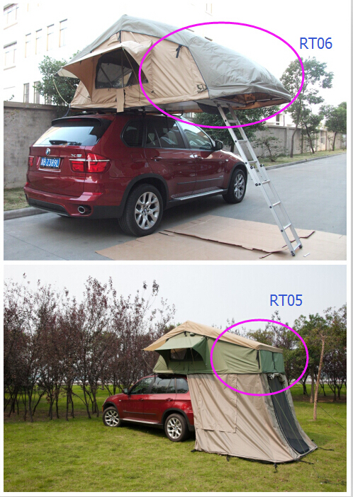 1.4m width 4x4 Waterproof polyester and ripstop canvas roof top tent from Ningbo Wincar