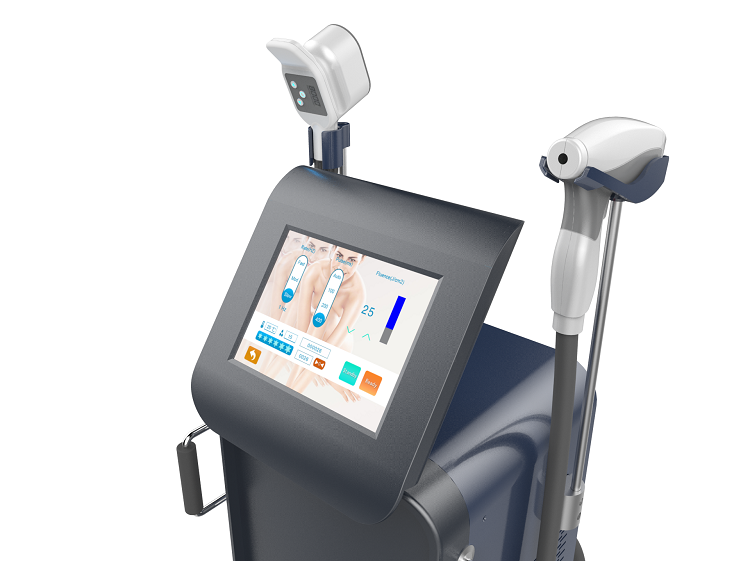 Safety No Pain Mobile Diode Laser Hair Removal Machine For Beauty Salons