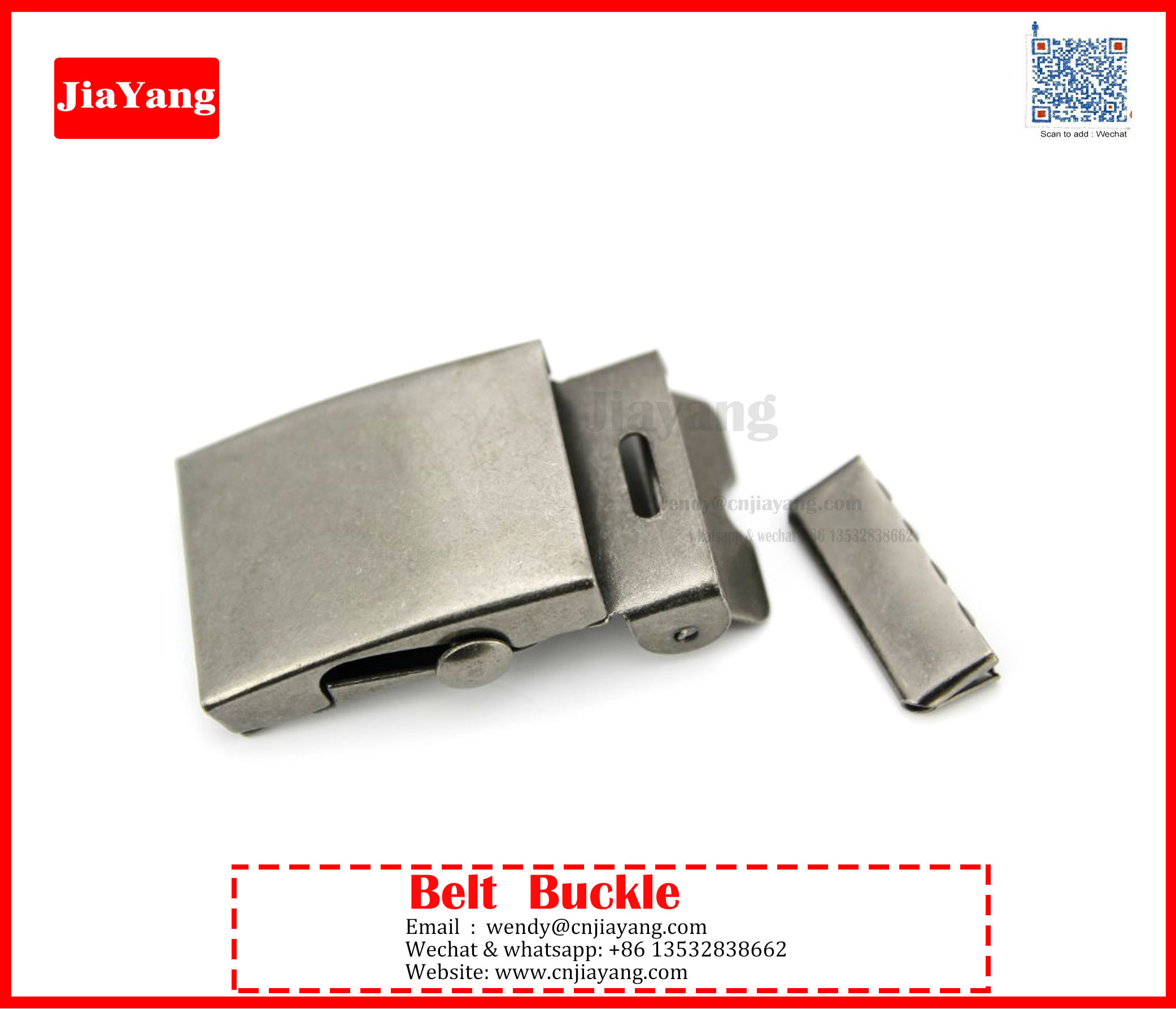 Iron Belt Buckle For Fabric Webbing