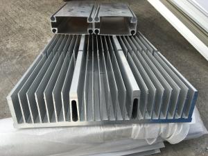 Quality 300MM Width 6063T5 Aluminium Heat Sink Profiles / Aluminium Heatsink Extrusions wholesale