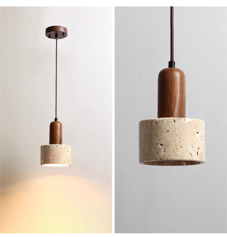 Wabi Sabi Pendant Light Janpanese Stone ceramic pendant light(WH-AP-574)