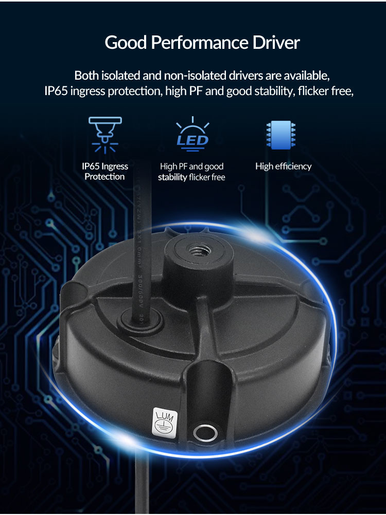 High Lumen Industrial LED High Bay Lights 100W High Bay Light Fixtures 5000k
