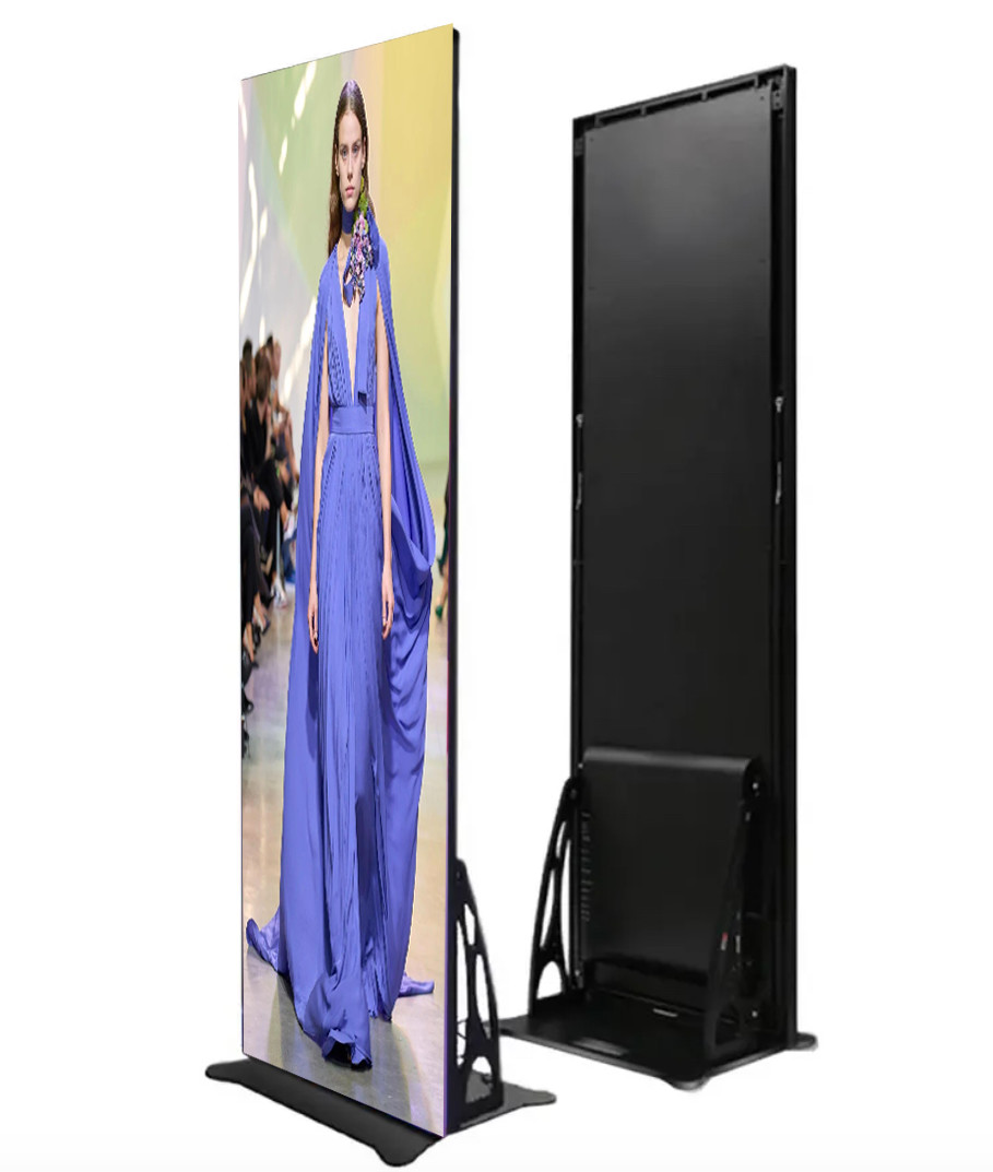 3840Hz High Refresh Rate Indoor P2.5mm LED Poster Display for Dynamic Advertising Media