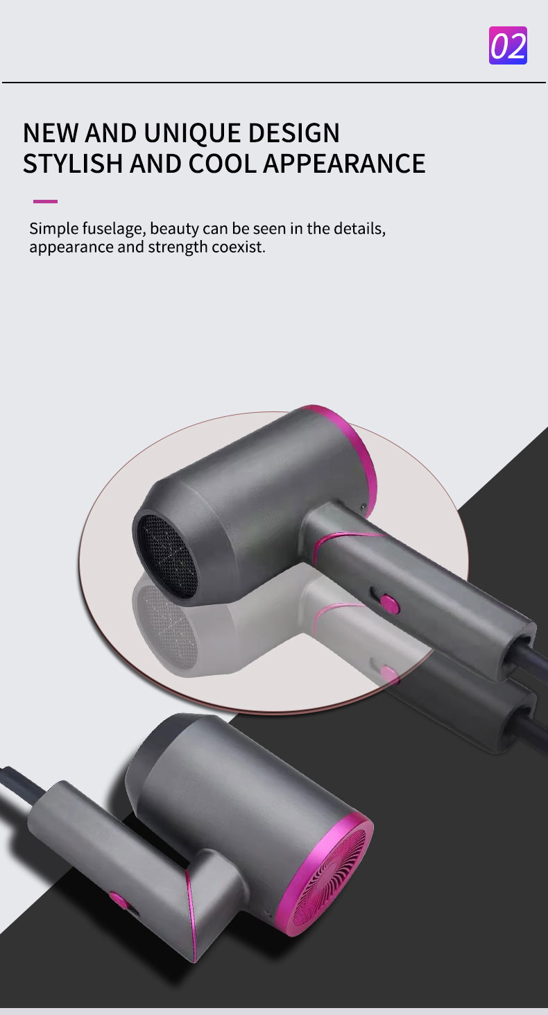 bldc Brushless Motor Hair Dryer Electric Foldable Professional light weight