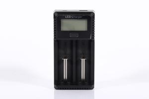 Quality Rechargeable 18650 26650 Battery Charger , Electric Plastic Two Bay Charger wholesale