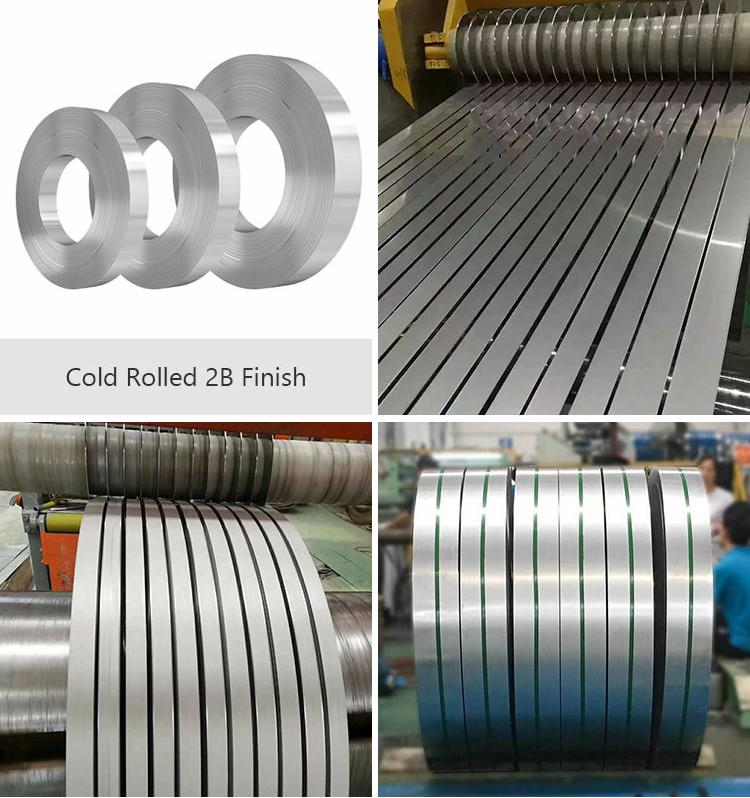 Customized ASTM Ss 304 Strips 201 316/316l 410 409 430 Stainless Steel Coil