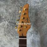Custom 6 strings suhr style roasted neck locking tuner stainless frets electric
