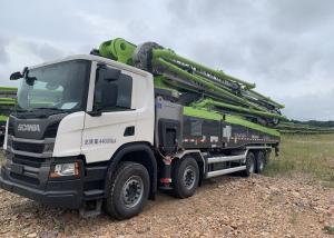 Quality 59m 180M3 New Concrete Pump Truck ZLJ5440THBSF High Safety White wholesale