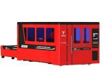 Enclosed Sheet Metal Fiber Laser Cutting Machine 6000W High Power