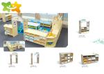 Combinable Community Preschool Furniture Set Humanization Design Cute Appearance