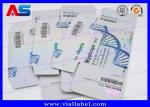5 Vials 2mL Bottle Pharmaceutical Packaging Box , 325g Coated Paper Pill Boxe