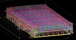 Square Tube Frame Prefabricated Steel Buildings Sustainable Eco Friendly