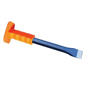 Quality High Carbon Steel Cold Chisel with TPR Rubber Holder for Tough Chiseling Jobs wholesale