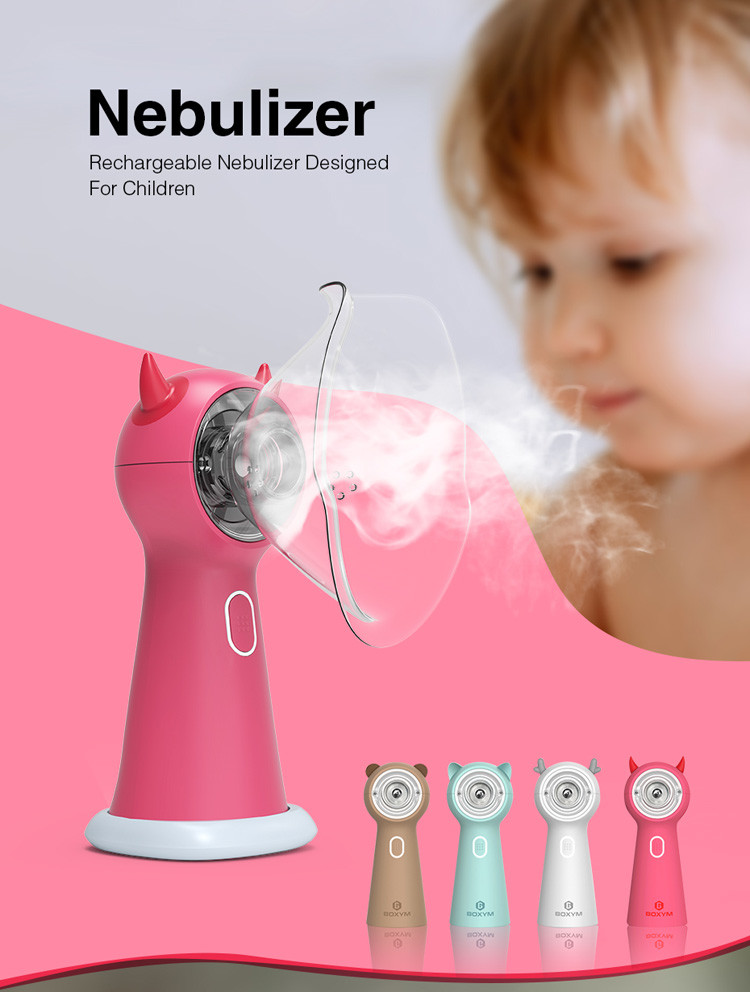 CE ISO Portable Mesh Atomiser Inhaler Jet Nebulizer Machine