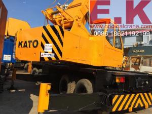 Quality 45ton Original Japanese Kato Mobile Crane truck (NK450E) used Tadano crane 50ton wholesale