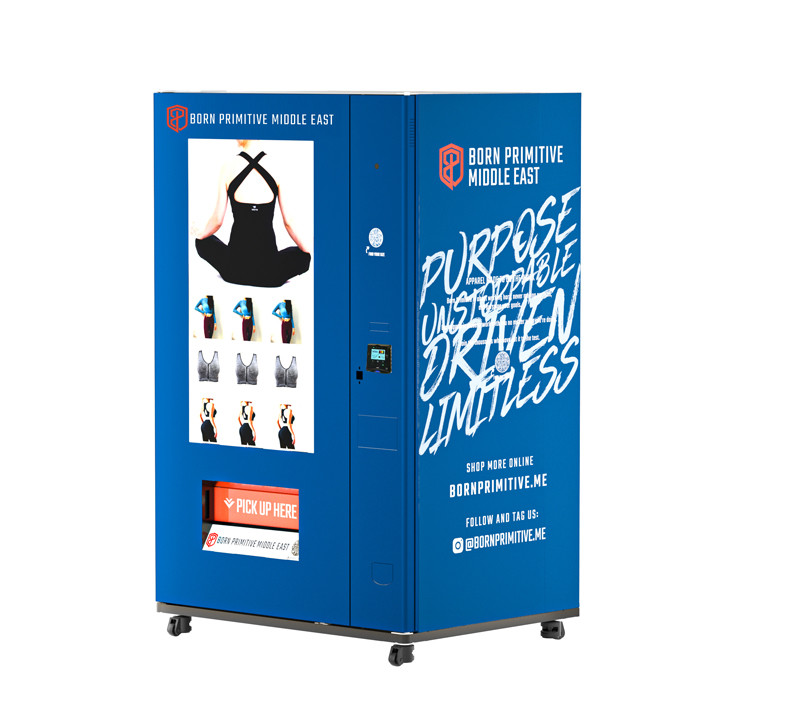 OEM ODM Accessories Vending Machine For Clothes With 49 Inch Touch Screen