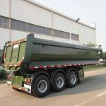 3 Axes 4 Axes 5 Axes Dump Truck Semi Trailer Hydraulic Back Tip U-Bucket Trailer