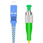 SC-FC Carrier Grade Pigtail Fiber Optic 10M Extension Cable