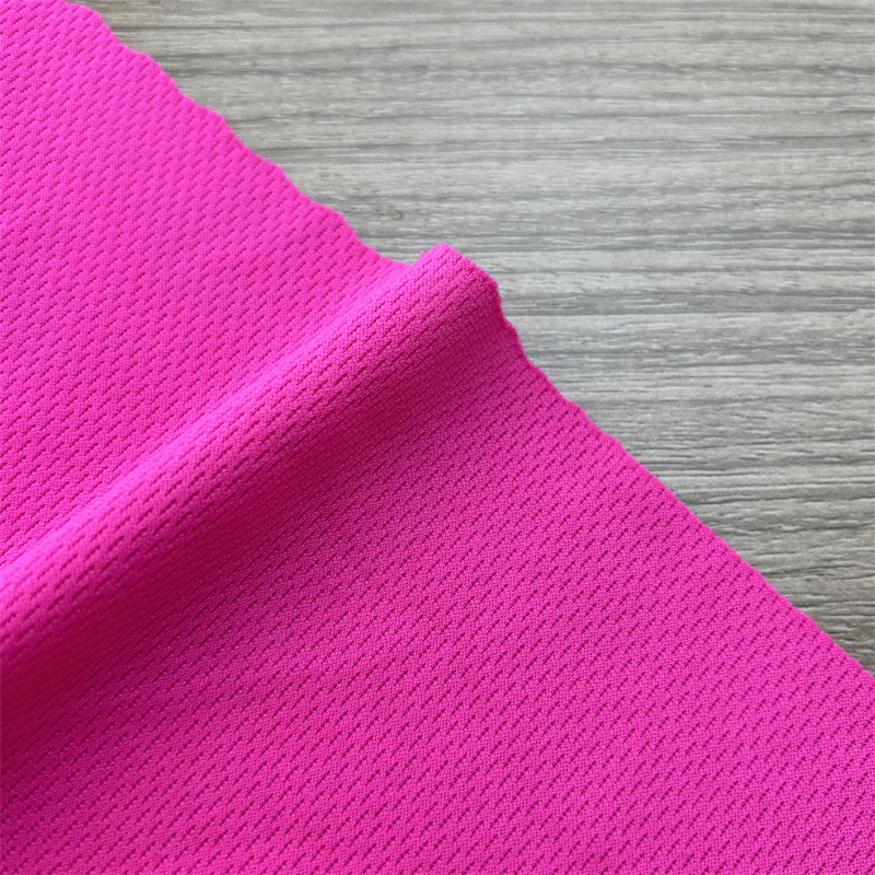 Moisture Absorption Bird Eye Mesh Quick Drying Knitted 140-160gsm For Sportswear