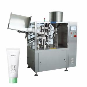 Quality Automatic Cosmetic Toothpaste Lotion Tube Filler Sealer Cream Plastic Soft Tube Filling And Sealing Machine wholesale