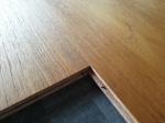 premium AB grade Burma Teak Engineered Wood Flooring with slight brushed surface