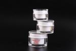 Thick Wall Dual Structure Cosmetic Cream Jars Upgrade Elegance