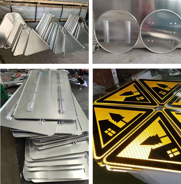 High Visibility Road Safety Posters and Steel Sign Board Reflective Tape 10cm-25cm Made