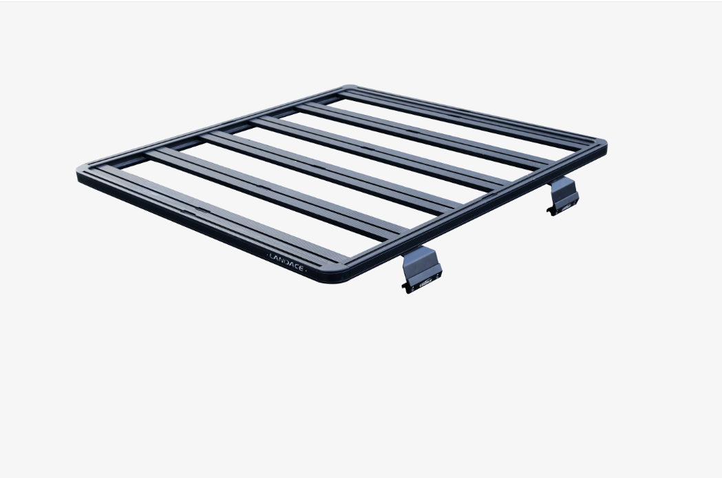 189x122x30 Akzo Nobel Powder Coated Aluminium Roof Rack for Jeep Wrangler 4x4 in Black