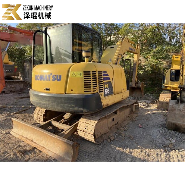 Construction Field Used Komatsu PC 56 Crawler Excavator PC56-7 with Hydraulic Valve KOMATSU
