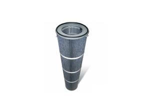 Quality 5um,0.5um,2um,0.2um Antistatic Coating Polyester Dust Filter Cartridge With Aluminum cap wholesale