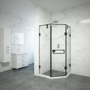 Quality 900x900mm Diamond Shaped Corner Shower Stall wholesale