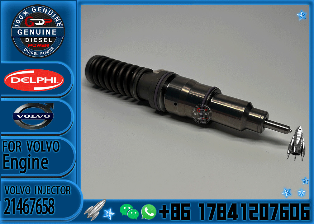 4 Pin Injector Diesel Fuel Injector 3883426 21644598 21467658 22378580 21569191 20555521 D13 D16 For Volvo