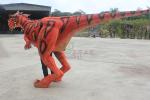 Leaky Legs Red Handmade Realistic Dinosaur Costume Display Commercial Center
