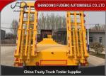 Transport Excavator 3 Axle 40 Ft 60t Semi Low Bed Trailer