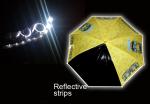 EVA Two Panels Compact Umbrella Eco-friendly And Odour Free , Give Kids A Clear
