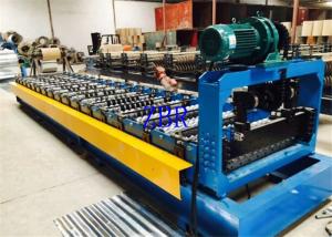 Quality Trapezoidal Roof Panel Roll Forming Machine 33ksi - 50ksi Yield Stress wholesale
