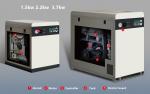 10 bar 3.7kw 5.5kw portable scroll air compressor oil free for printed circuit