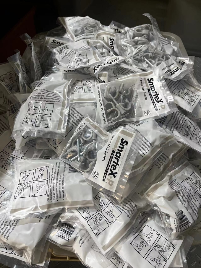 Thickened Plastic Cable Clips Pipe Clips Burr Free Versatility