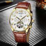 Sports Waterproof Mechanical Watch Fashion Automatic Skeleton Watches